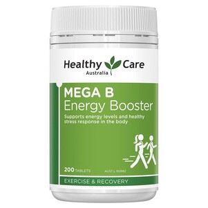 (PRE ORDER) Healthy Care Mega B 200 Tablets shelf life 2yrs